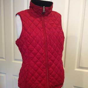 Free Country Reversible Quilted Fur Vest size Medium